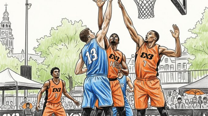 France-Netherlands-3x3-basketball-game-Amsterdam