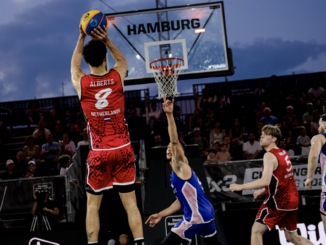 Zdjęcie z turnieju FIBA3x3 Challenger w Hamburgu